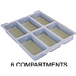 Gratnells 6 Compartment Tray Insert