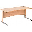 NEXT DAY Gravity Deluxe Cantilever Double Wave Bow Desk