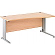 Gravity Executive Shallow Wave Cantilever Desk