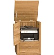 Cavalli Solid Oak Printer Cupboard