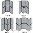Province Heavy Duty Aluminium Framed Folding Panels