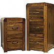 Hampshire Solid Walnut Filing Cabinets