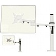 Stream Plus Dual Beam Monitor Arm Overview White