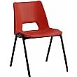 NEXT DAY Polypropylene Classroom Chairs Red