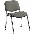 Swift Chrome Conference Chair Grey