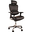 Ergohuman Leather Office Chairs (With Headrest)
