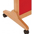 Real Wood Mobile Noticeboards Mobile