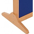 Real Wood Mobile Noticeboards Static