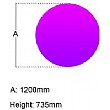Sven X-Range Circular Table Dimensions