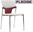 Pledge Ikon Upholstered 4 Leg Chair