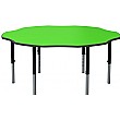 Height Adjustable Primary Flower Theme Tables