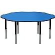 Height Adjustable Primary Flower Theme Tables