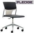 Pledge Ikon Upholstered Swivel Chair