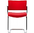 Pledge Arena Square Back Stacking Cantilever Chair