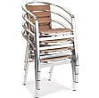 Siente Bistro Stacking Chairs
