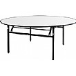 6ft Round Soft Top Table