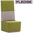 Pledge Fifteen High Back Bench - No Arms