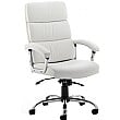 Malo Enviro Leather Executive Chair White