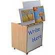 Mobile Big Book Easel With Whiteboard
