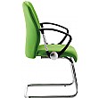 Poise Medium Back Cantilever Visitor Chair Side