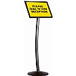 Busygrip Black Poster Stand - Landscape
