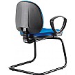 Goal Mid Back Cantilever Visitor Chair Back