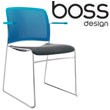 Boss Design Starr Multi Coloured Chair With Arms
