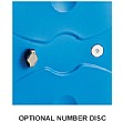 UltraBox Plus Plastic Lockers Number Disc