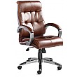 Carini Leather Faced managers Chair