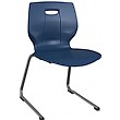 Scholar Reverse Cantilever Chair - Ocean Blue