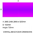 Presence Rectangular Quad Bench Desks