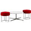 Touch Stool With Dishy Coffee Table