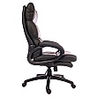 Carlton Leather Look Executive Chair Side