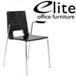 Elite Multiply Open Back Breakout Chair With Arms