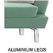Lyndon Design Aluminium Legs - Entente