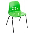 Pepperpot Education Chair - Acid Green
