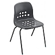 Pepperpot Education Chair - Slate Grey