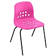 Pepperpot Education Chair - Hot Pink