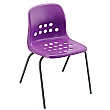 Pepperpot Education Chair - Purple