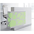 Minerals Compact Reception Desk Green