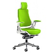 Jett Colours Operator Chair With Headrest - Madura