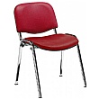 Swift Vinyl Conference Chair Chrome Frame (Single Chair)