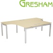 Gresham Bench² Back to Back Ergonomic Desks