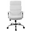 Ava Executive Manager Chair - Front - White