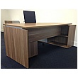 Mokka Executive Curved Desks With Support Return