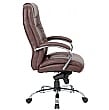 Verona Brown Executive Leather Office Chair