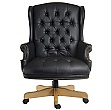 Chairman Noir Traditional Manager Chair
