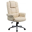 Athens Executive Leather Faced Office Armchair