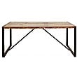 Accrington Reclaimed Wood Dining Table Large