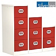 Silverline Two Tone Kontrax Filing Cabinets